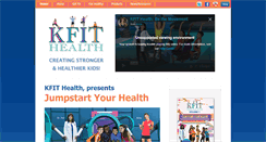 Desktop Screenshot of kidfitnessandhealth.com